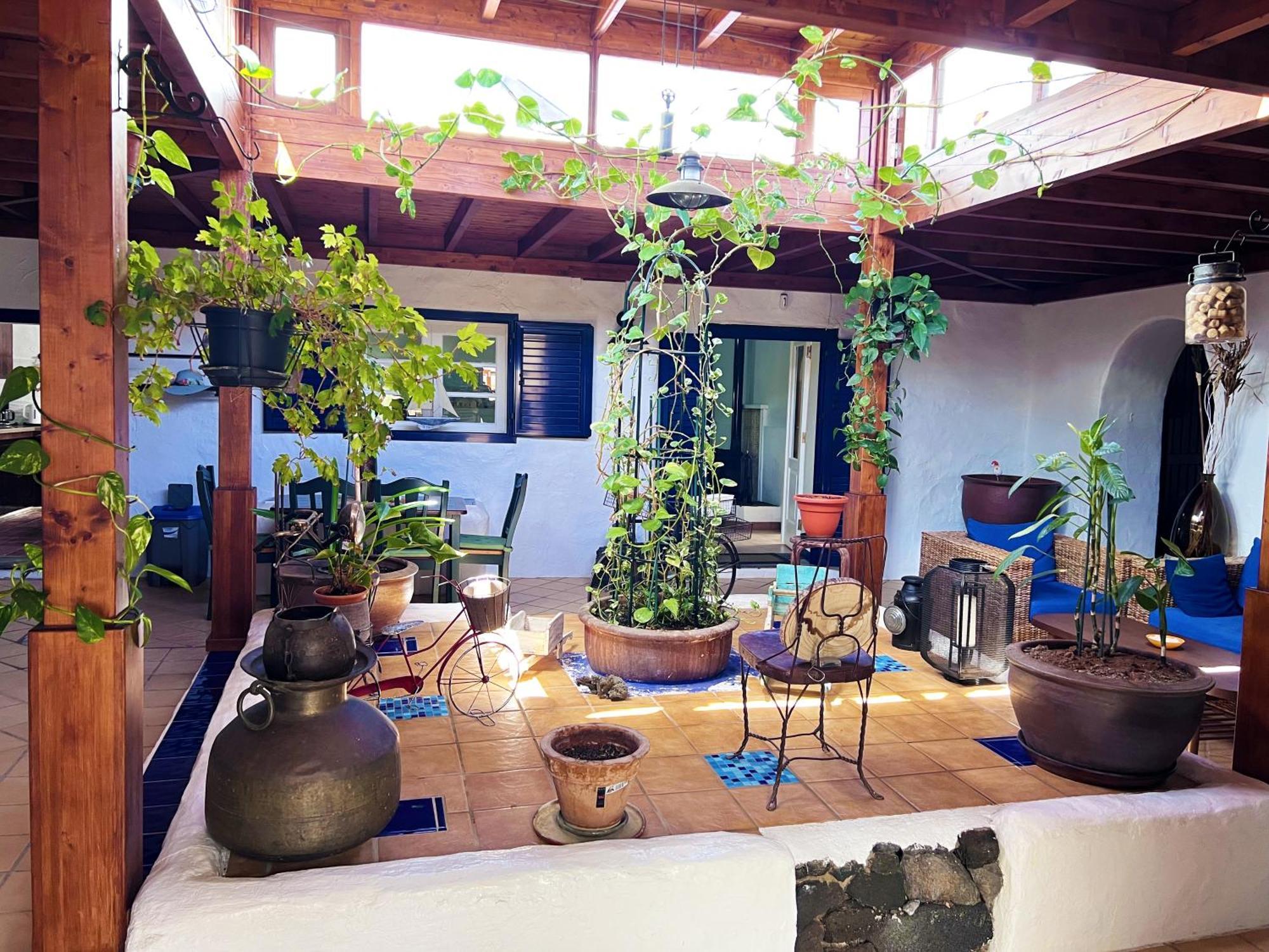 Casa Rural Estilo Canario Villa San Bartolome  Luaran gambar