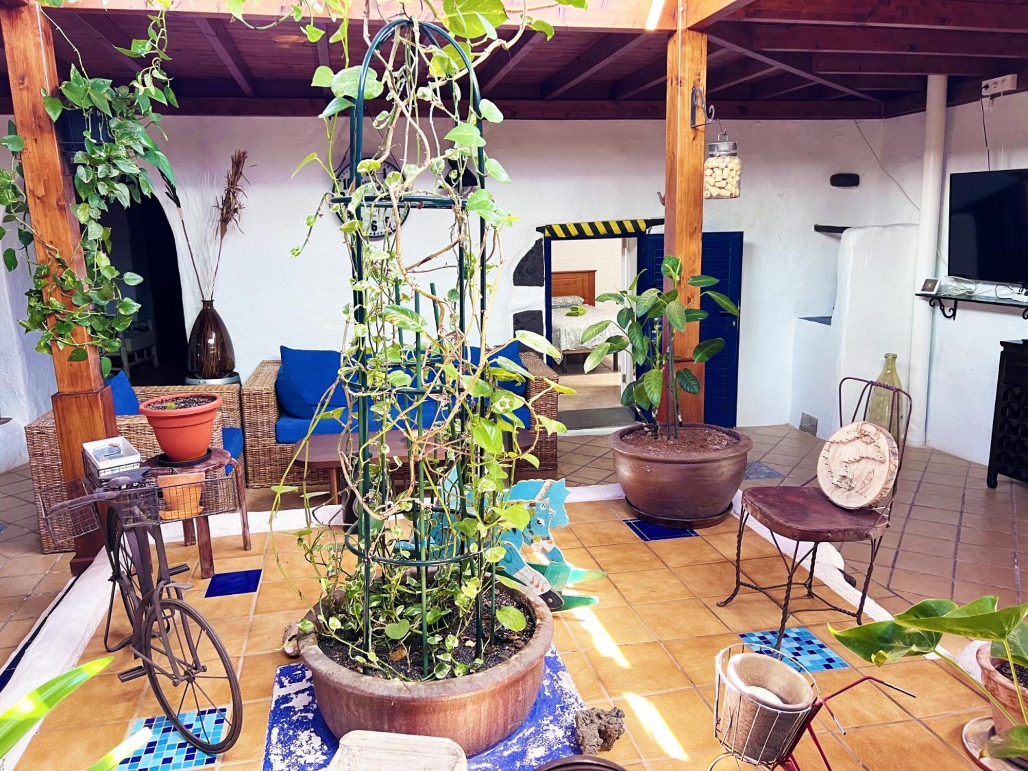 Casa Rural Estilo Canario Villa San Bartolome  Luaran gambar